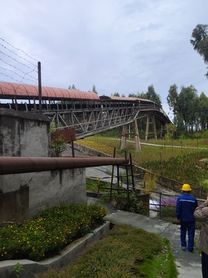 สายประกอบการ 90 องศาโค้งโค้งเข็มขัดขนส่งบานโค้งรัศมีแคบ